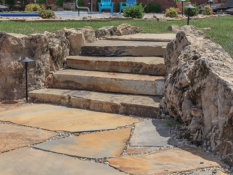 BLACK HILLS NATURAL SLAB STEP