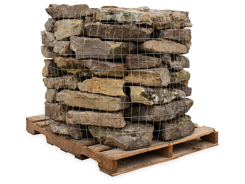 WEATHERED FIELDSTONE WALL STONE